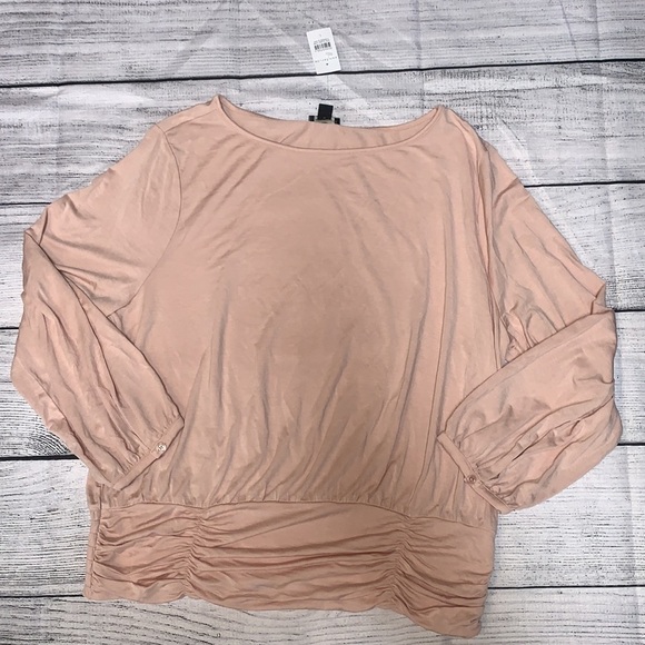 Ann taylor spring pink top - Picture 5 of 8